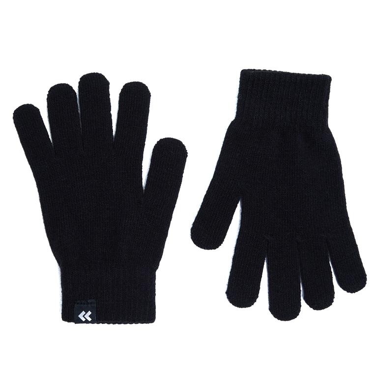 Fine-knit gloves 2-pack "Magic" Black